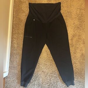 FIGS Zamora Maternity Jogger Scrub Pants LARGE